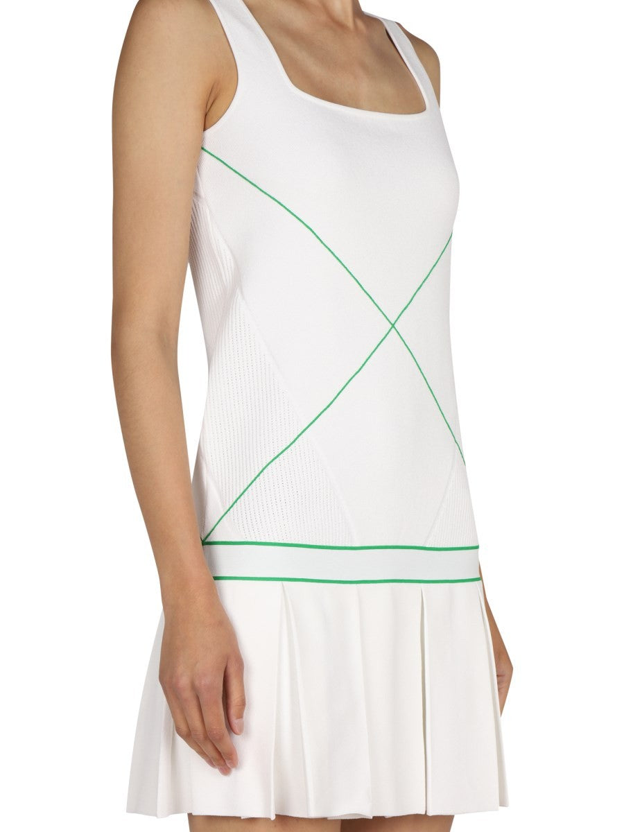 LOGO EMBROIDERY mini DRESS