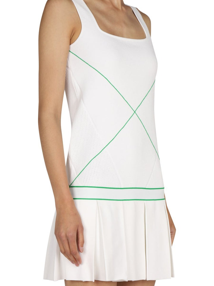 LOGO EMBROIDERY mini DRESS