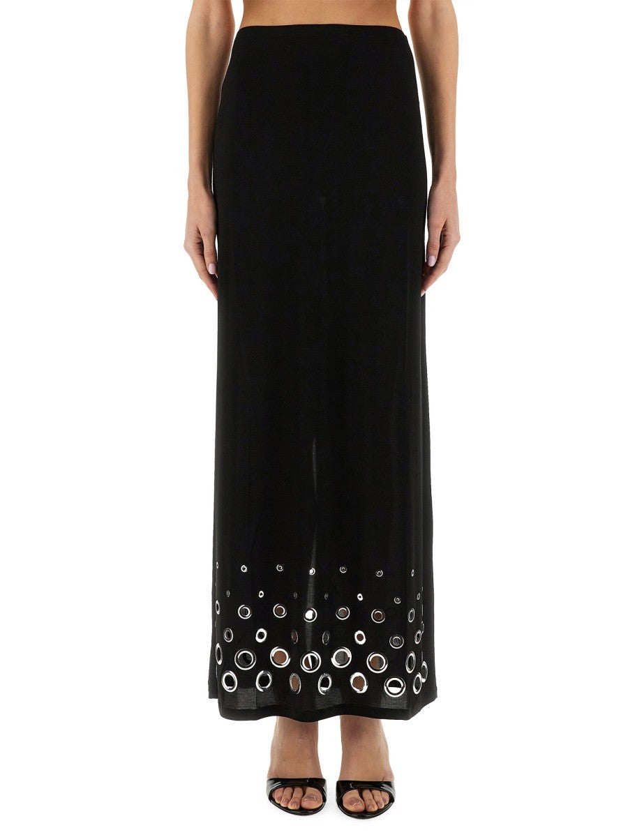 LONG JERSEY SKIRT