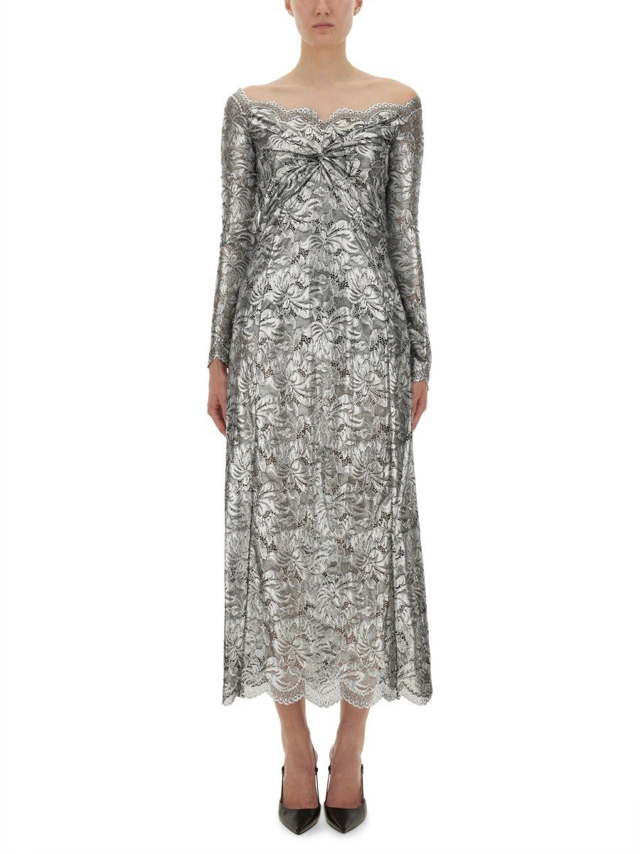 LONG LACE DRESS