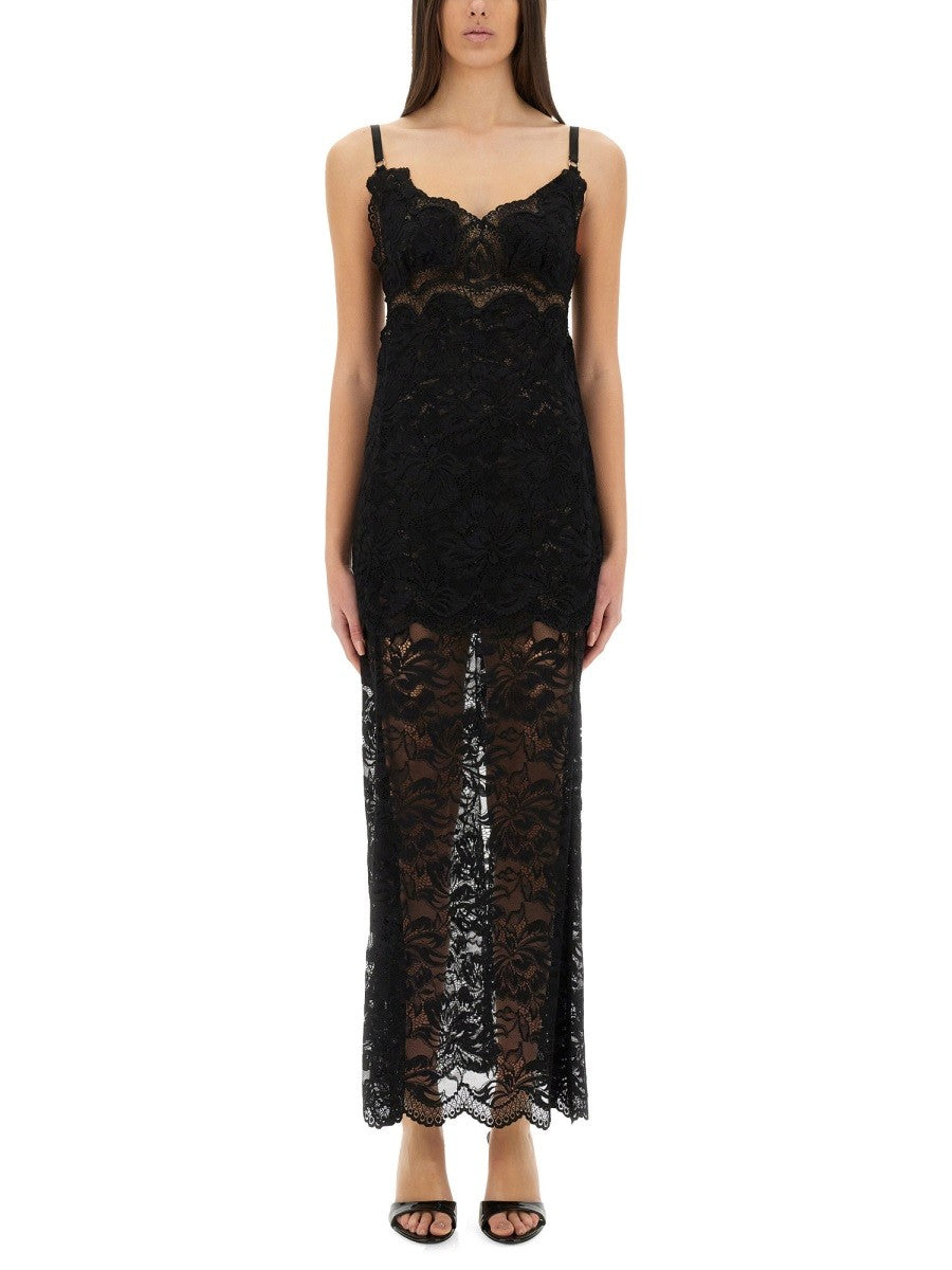 LONG LACE DRESS