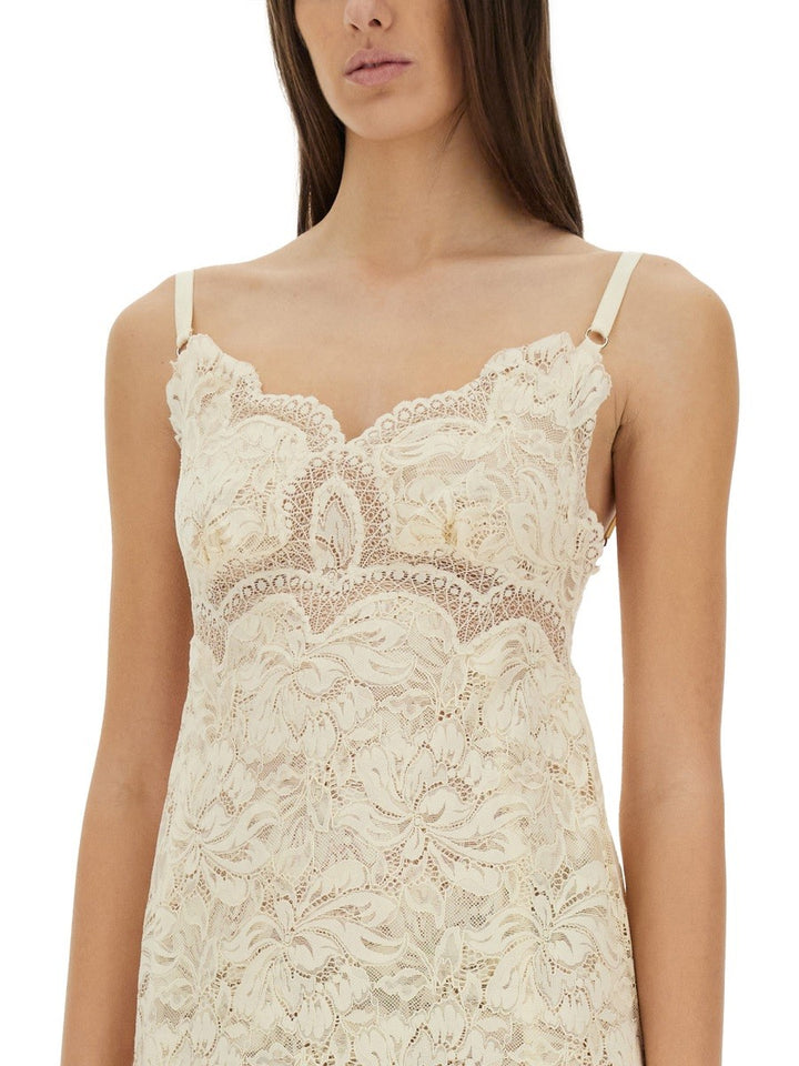 LONG LACE DRESS