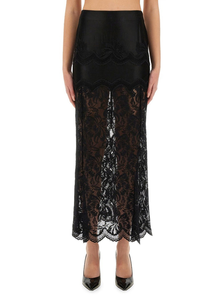 LONG LACE SKIRT