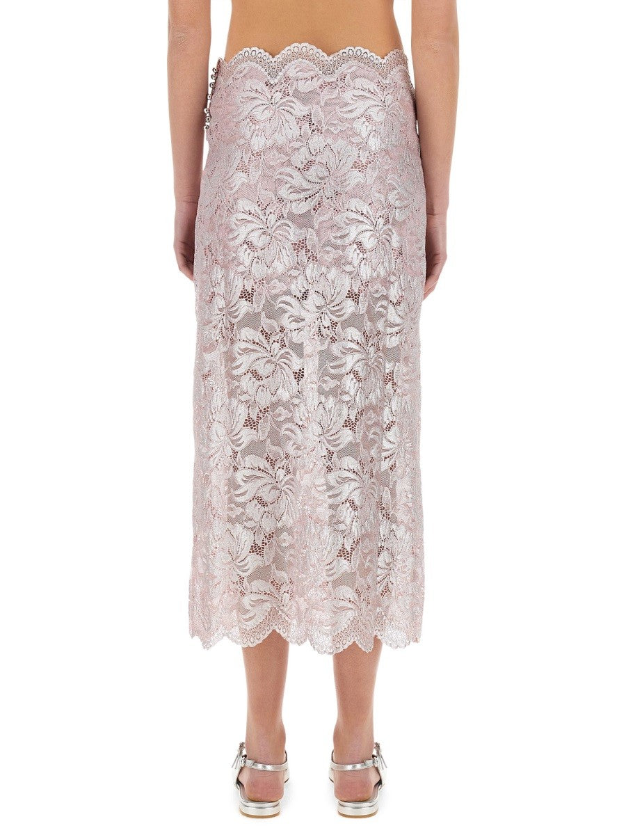 LONG LACE SKIRT
