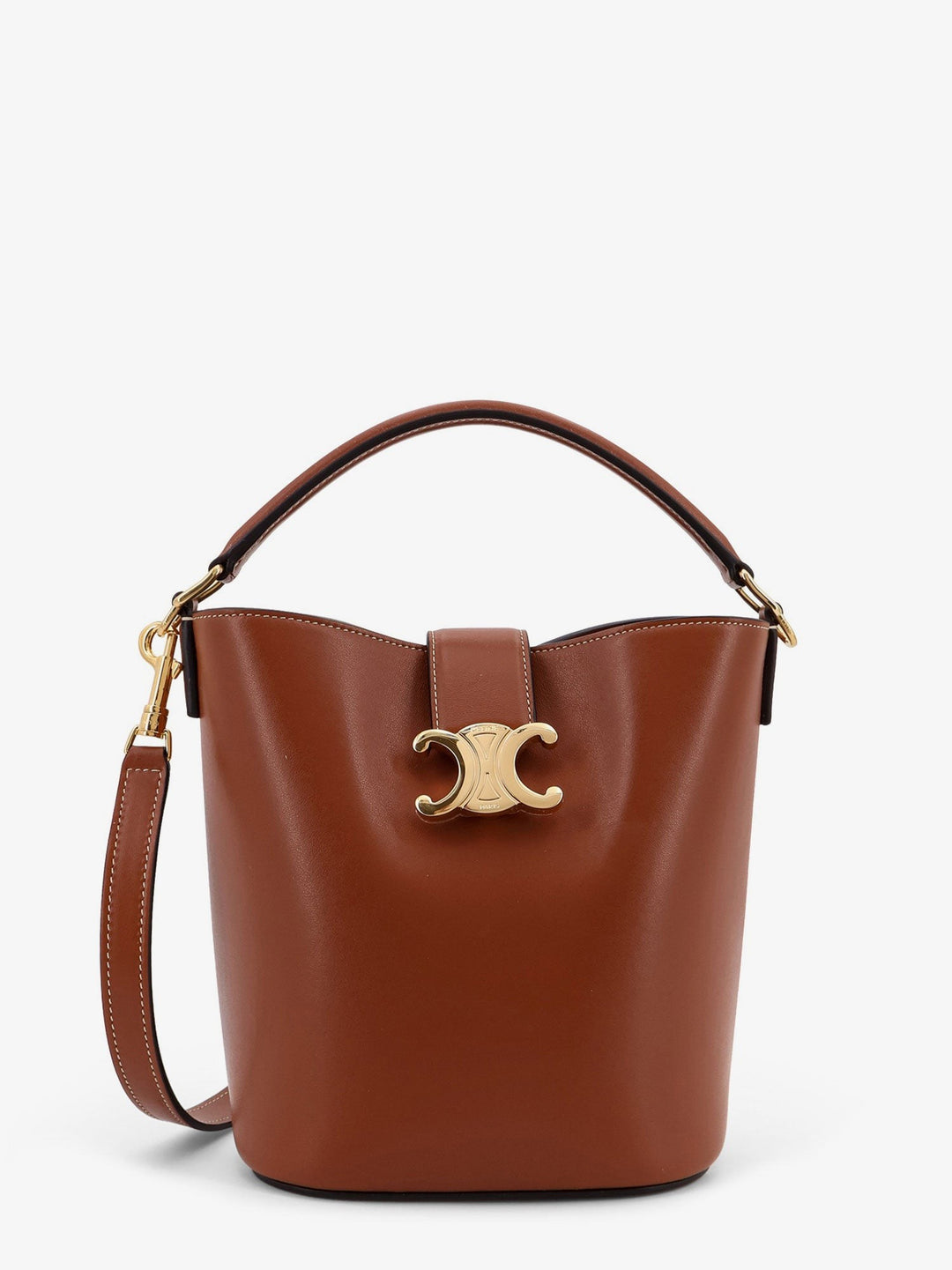 Louise Small leather bucket bag
