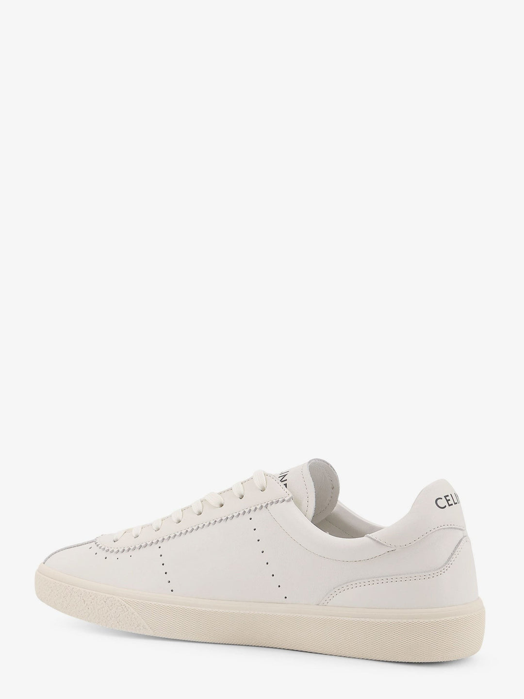 Low-top leather sneakers