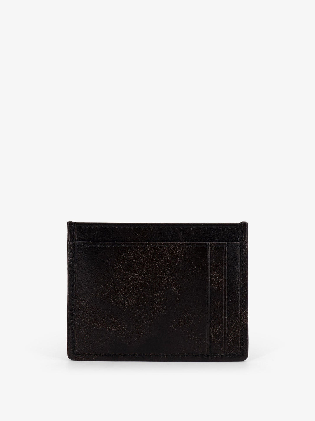 Matelassé leather card holder