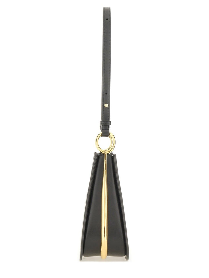 MEDIUM LEATHER RING BAG
