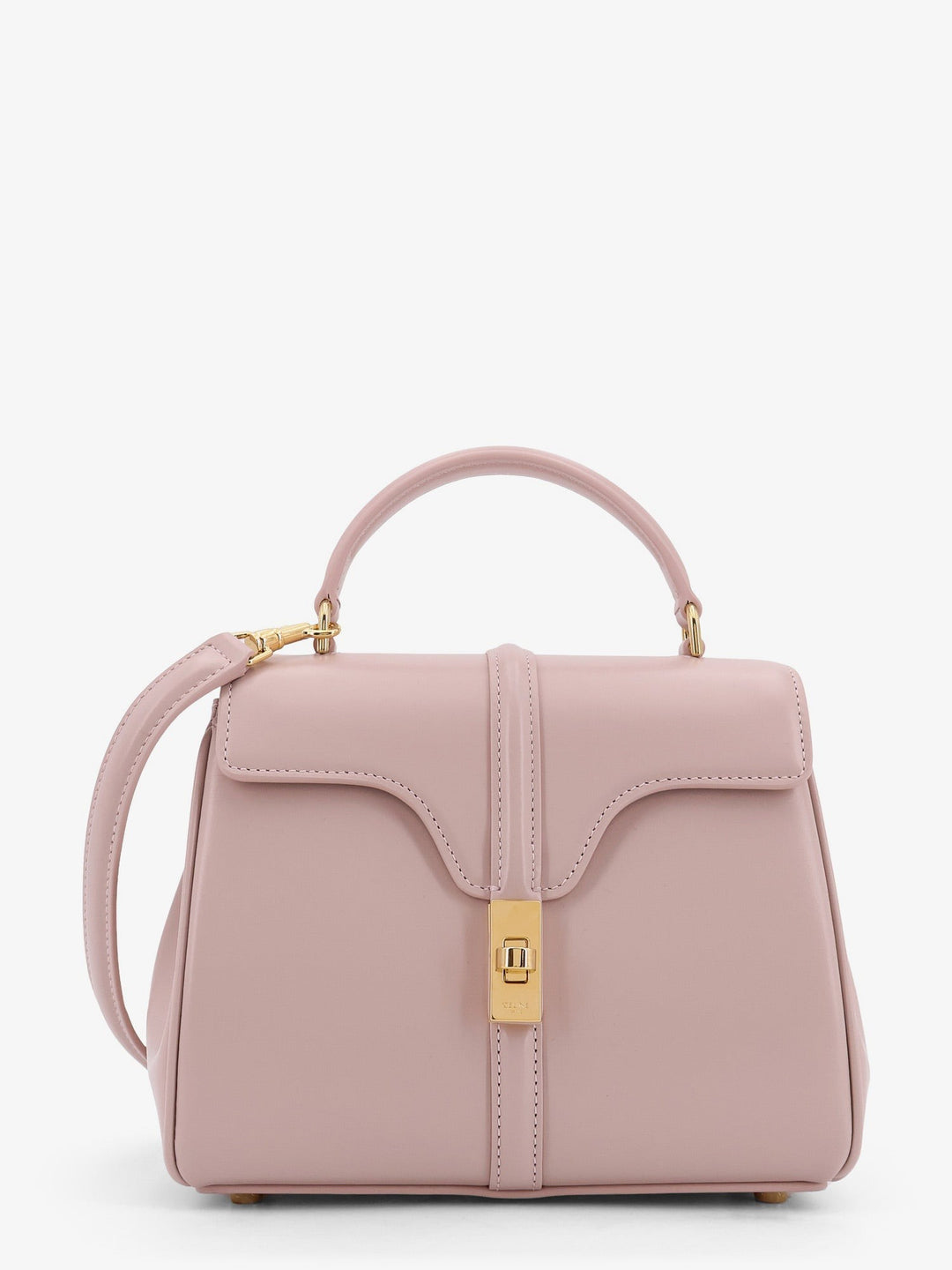 Mini 16 leather shoulder bag
