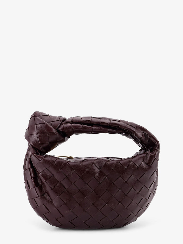 Mini Jodie leather handbag with Intrecciato motif