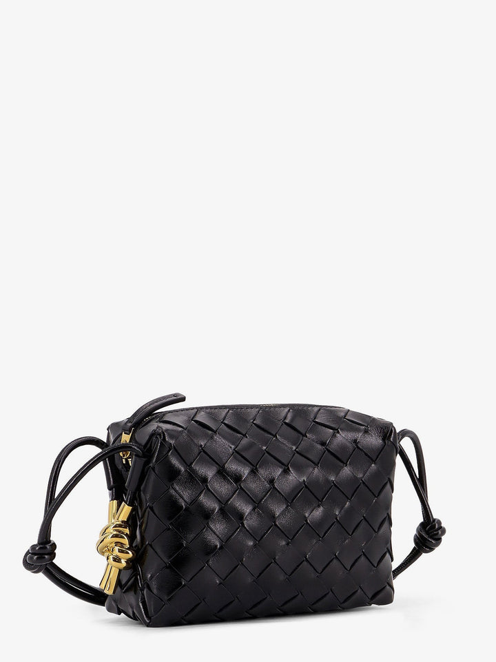 Mini Loop Metal Knot leather bag