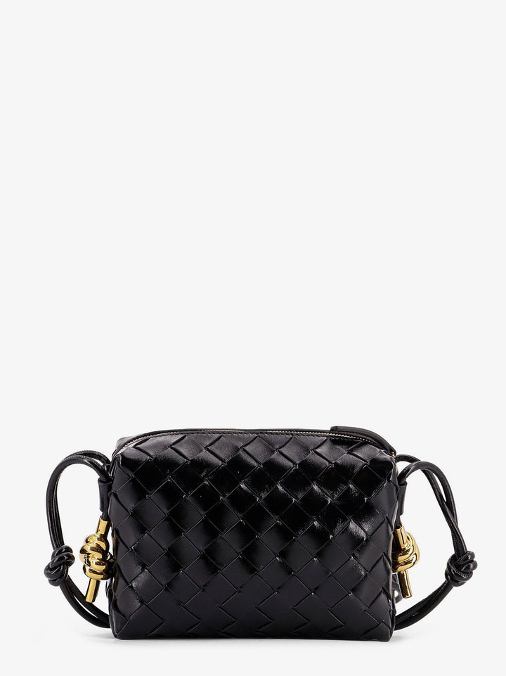 Mini Loop Metal Knot leather bag