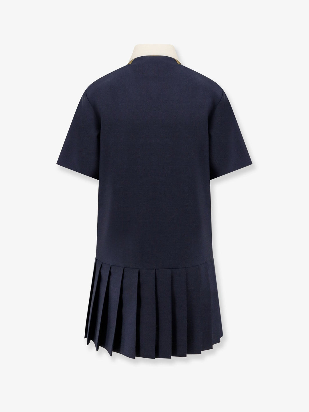 Mohair and virgin wool short dress
