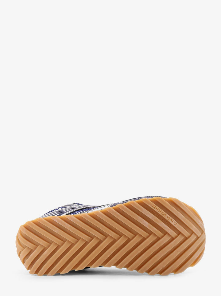 Orbit mesh and leather sneakers