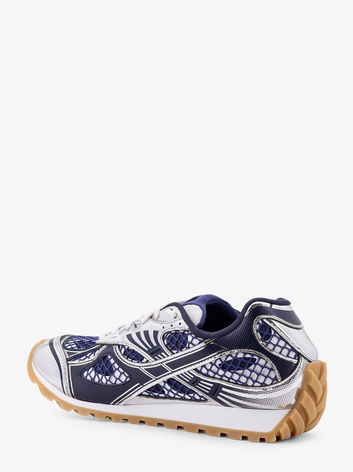 Orbit mesh and leather sneakers