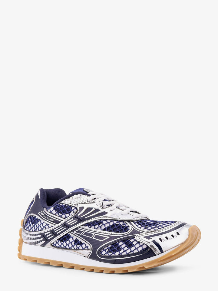 Orbit mesh and leather sneakers