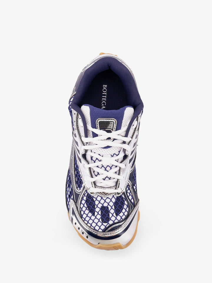 Orbit mesh and leather sneakers