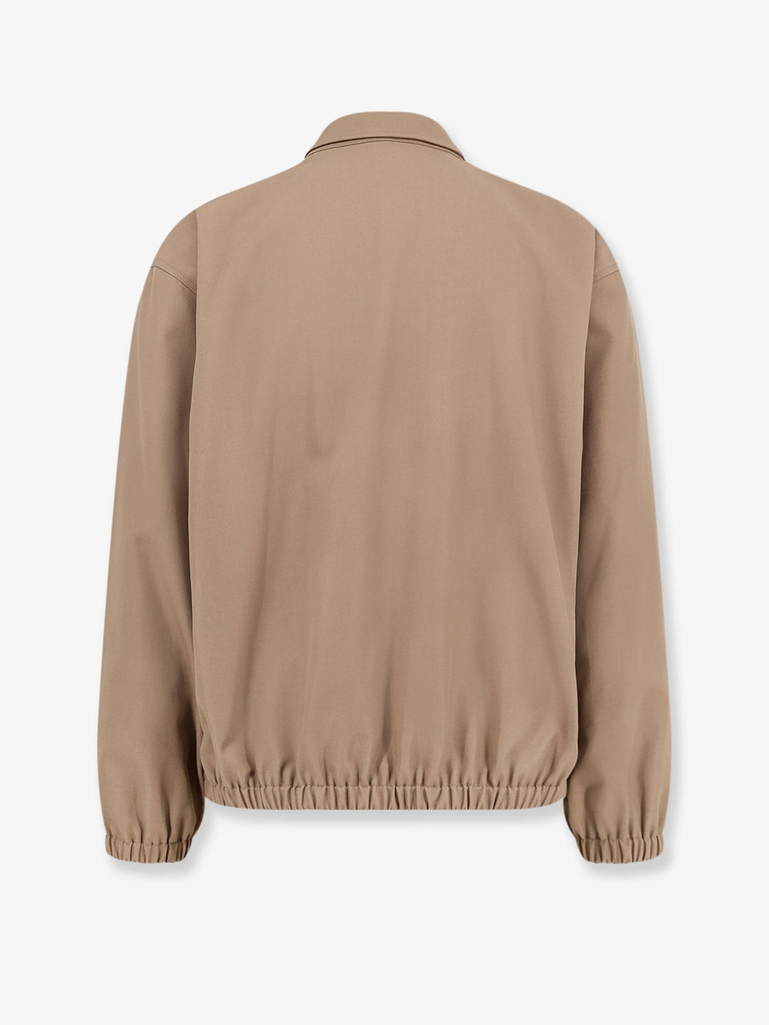 Overshirt wool and cotton jacket