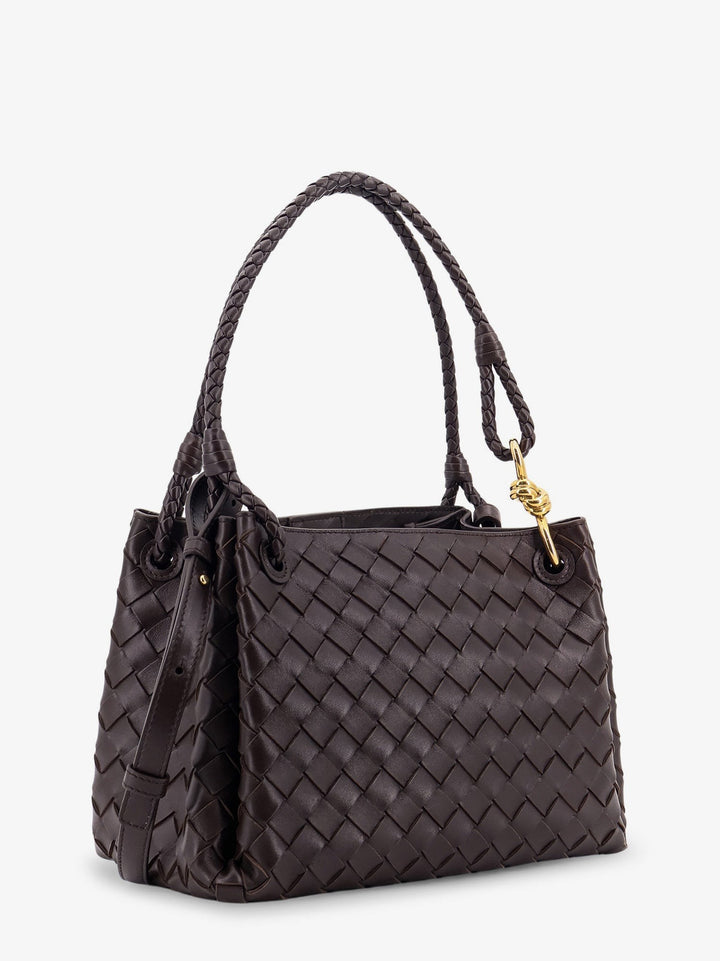 Parachute leather shoulder bag