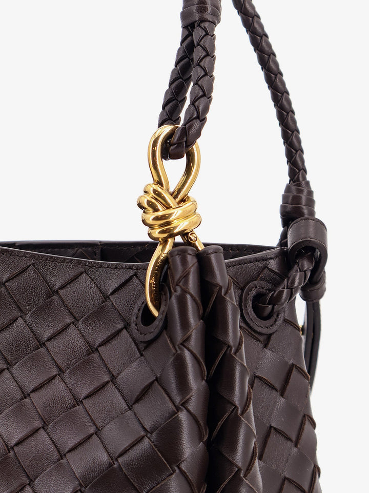 Parachute leather shoulder bag