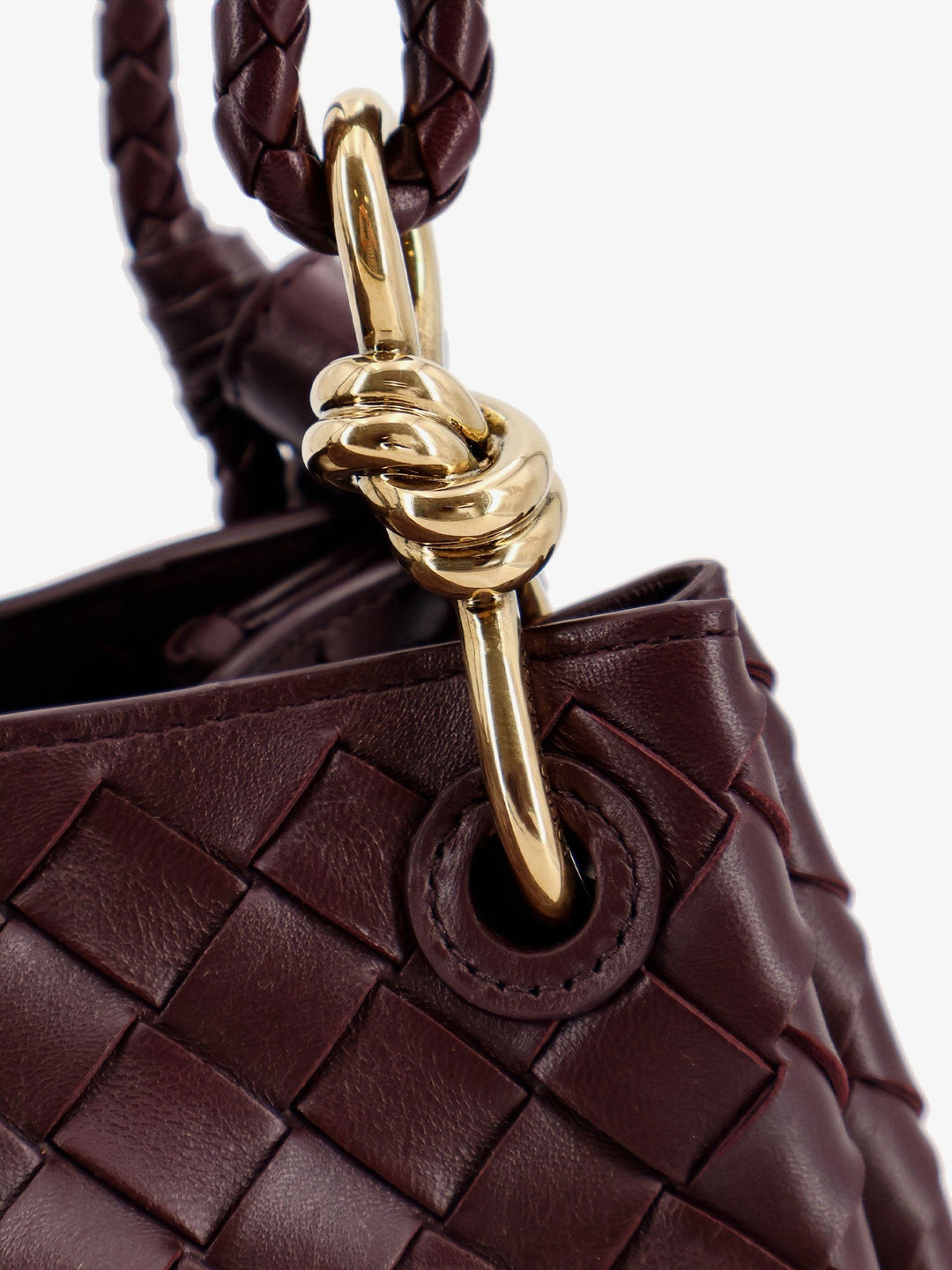 Parachute leather shoulder bag