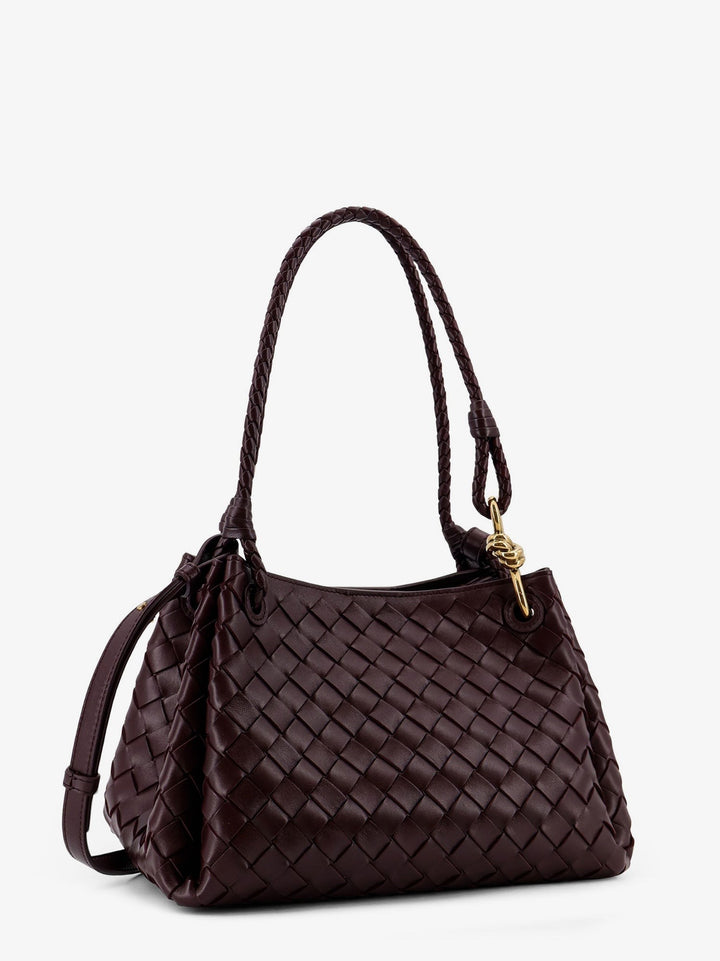 Parachute leather shoulder bag