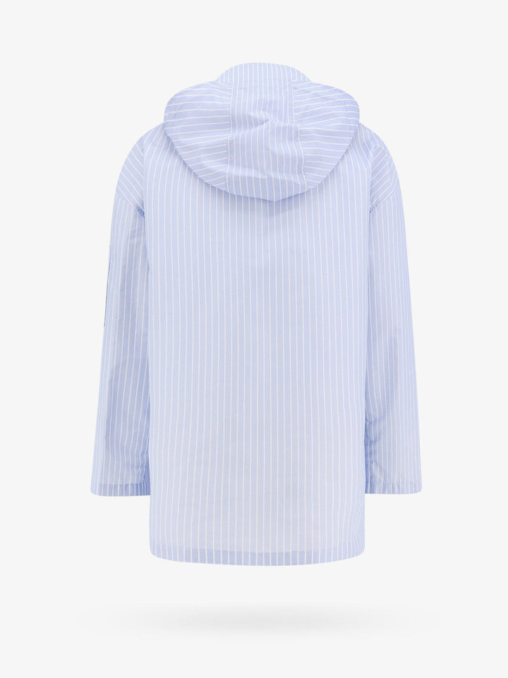 Parley ocean plastic® blu technical taffèta shirt