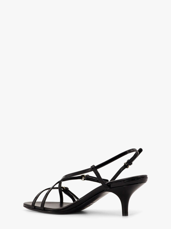 Patent leather sandals
