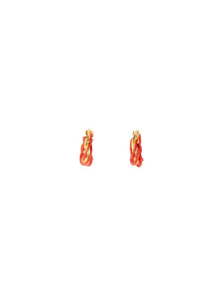 PILLAR HOOP EARRINGS