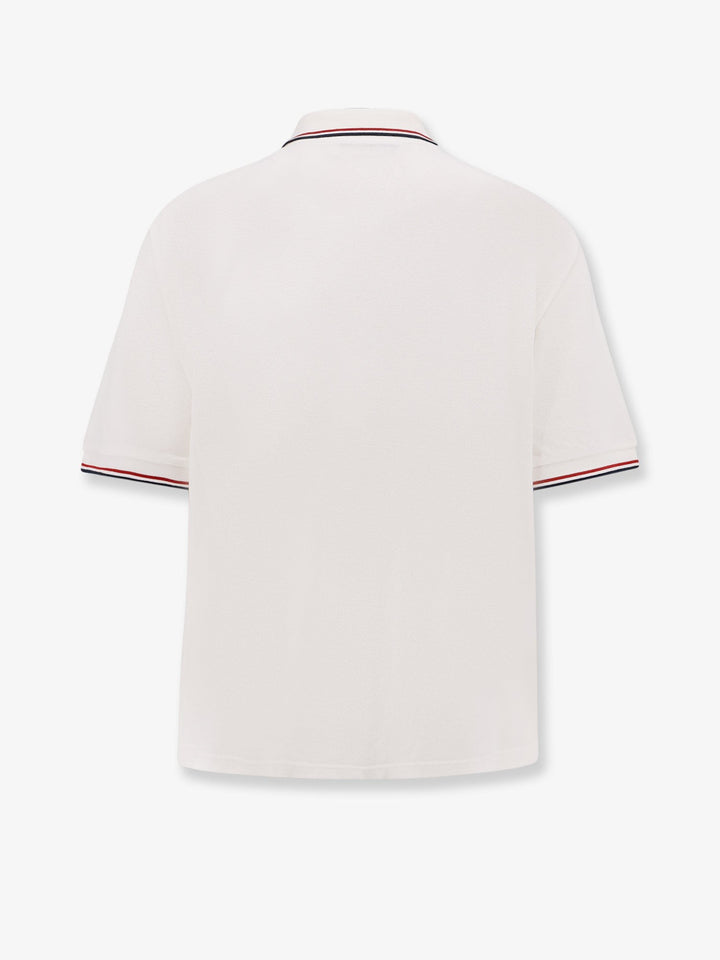 Piqué polo shirt with logo embroidery