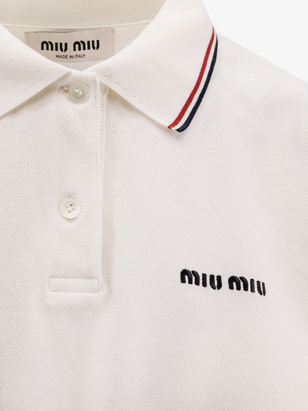 Piqué polo shirt with logo embroidery
