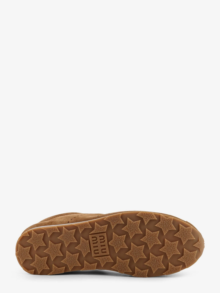 Plume low-top suede sneakers