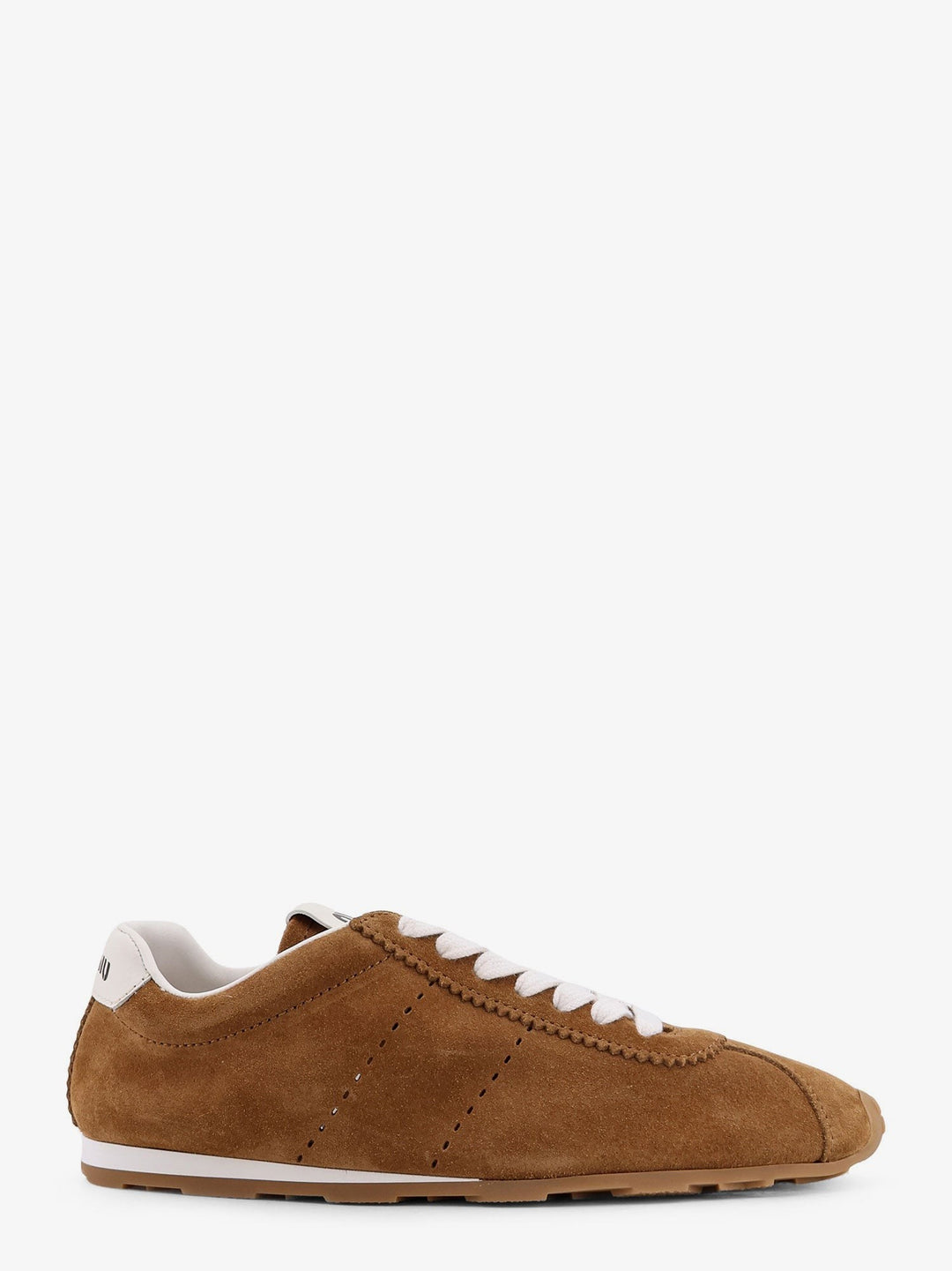 Plume low-top suede sneakers