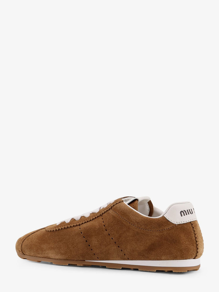 Plume low-top suede sneakers