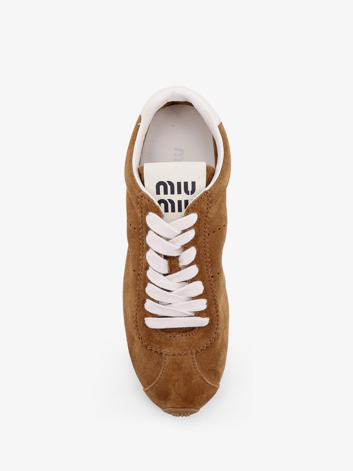 Plume low-top suede sneakers