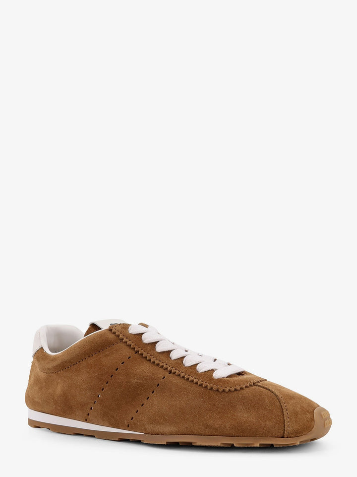 Plume low-top suede sneakers