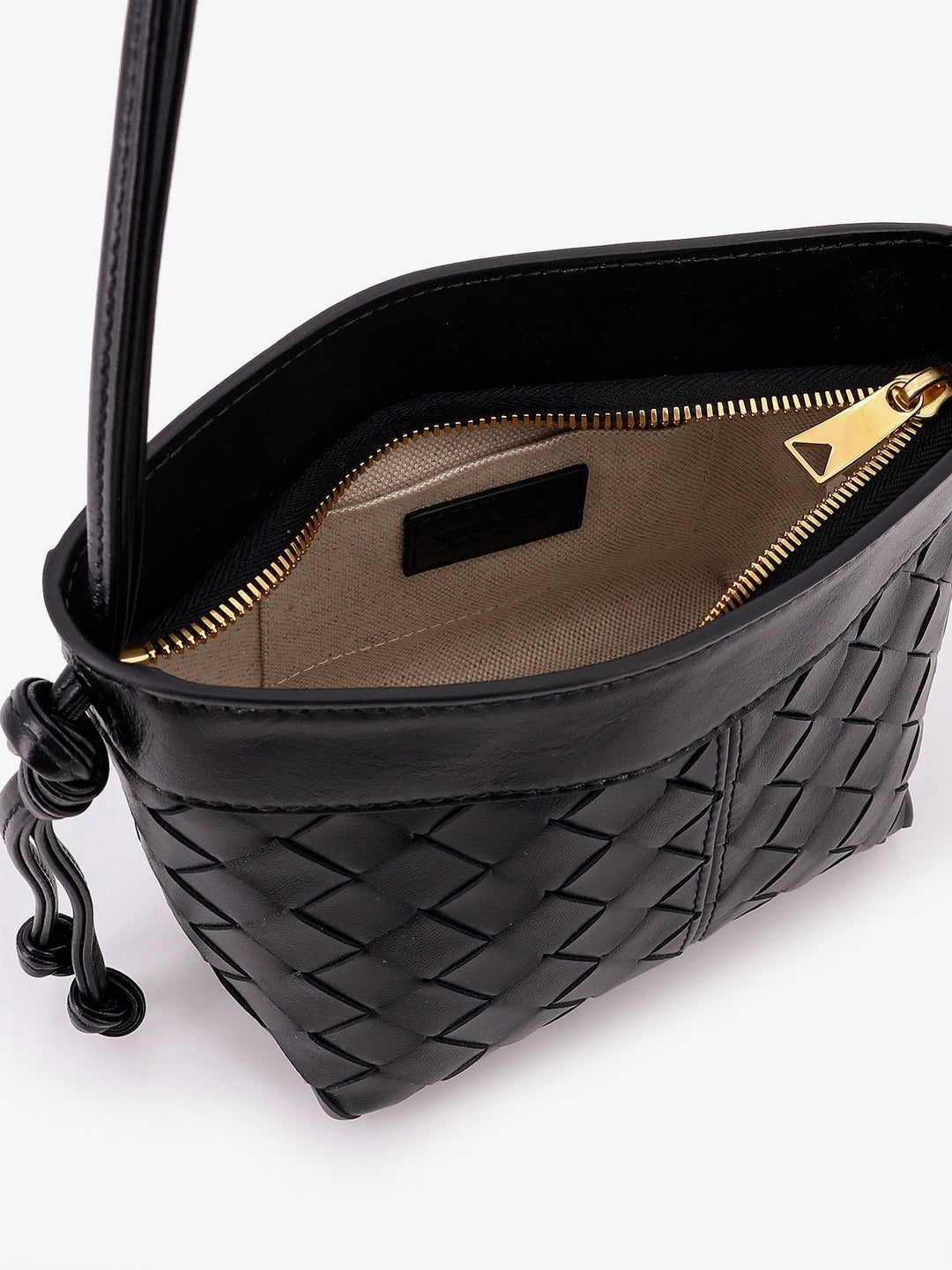 Pouch On Strap leather bag