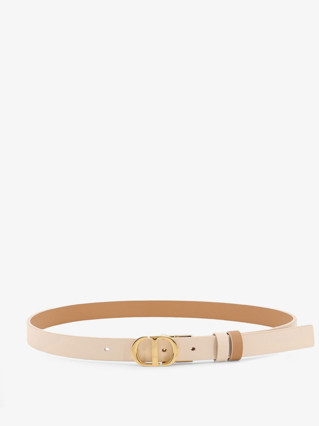 Reversible leather belt