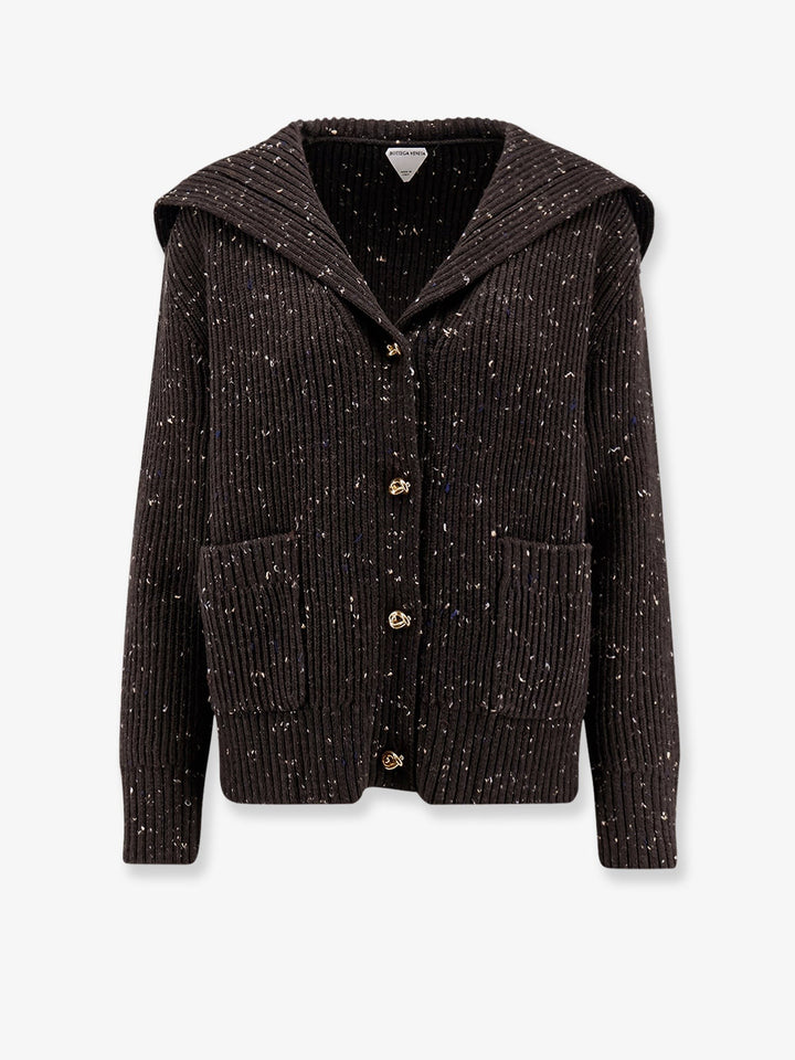 Ribbed wool cardigan