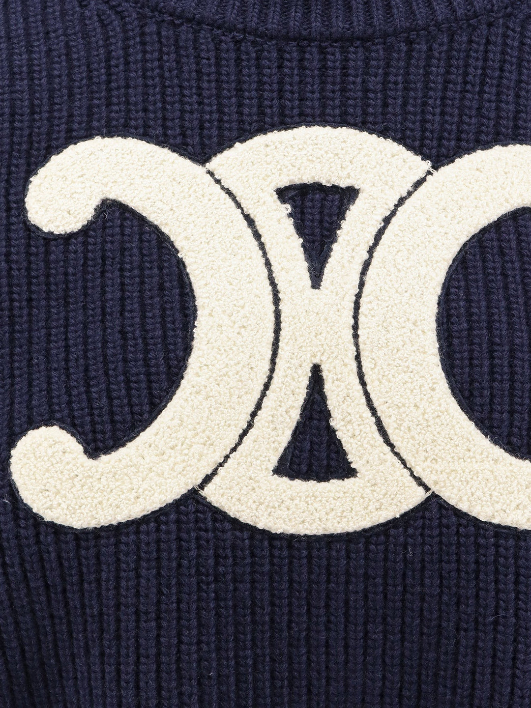 Ribbed wool sweater