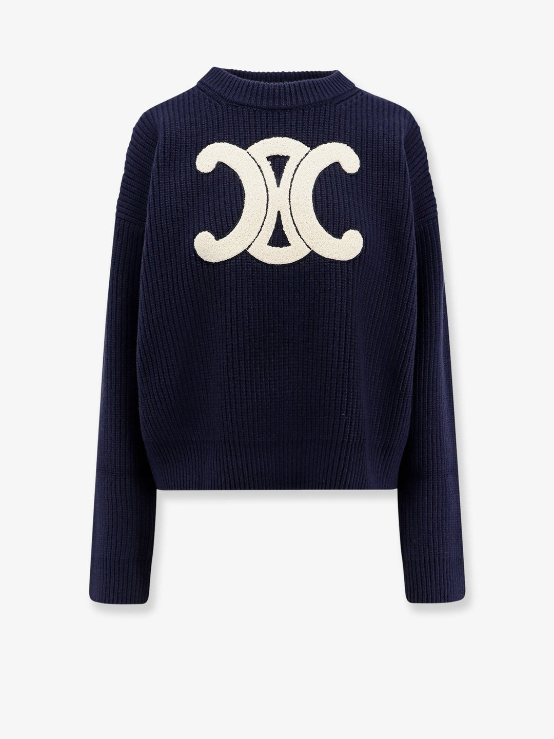 Ribbed wool sweater