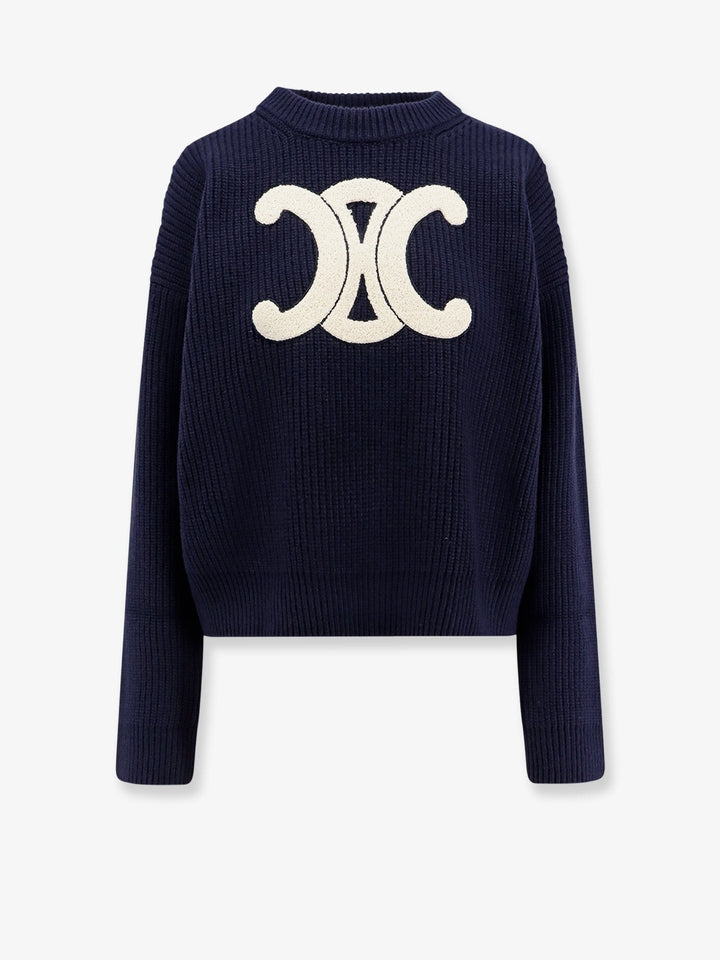 Ribbed wool sweater