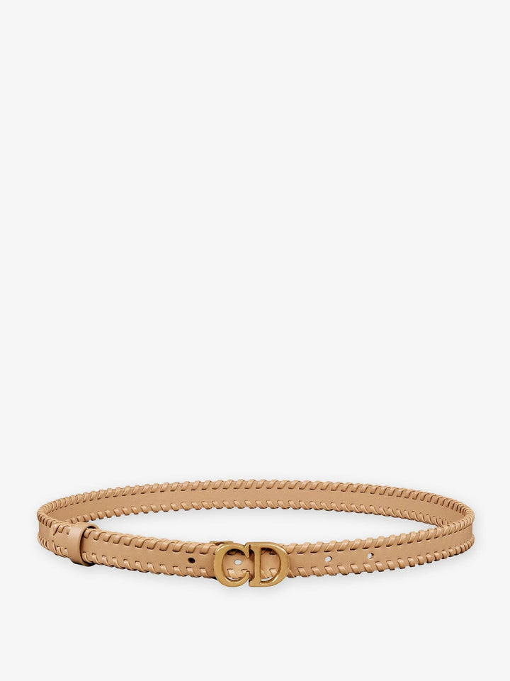 Saddle leather belt
