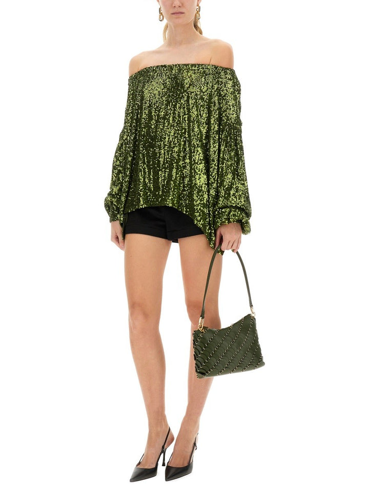 SEQUIN BLOUSE