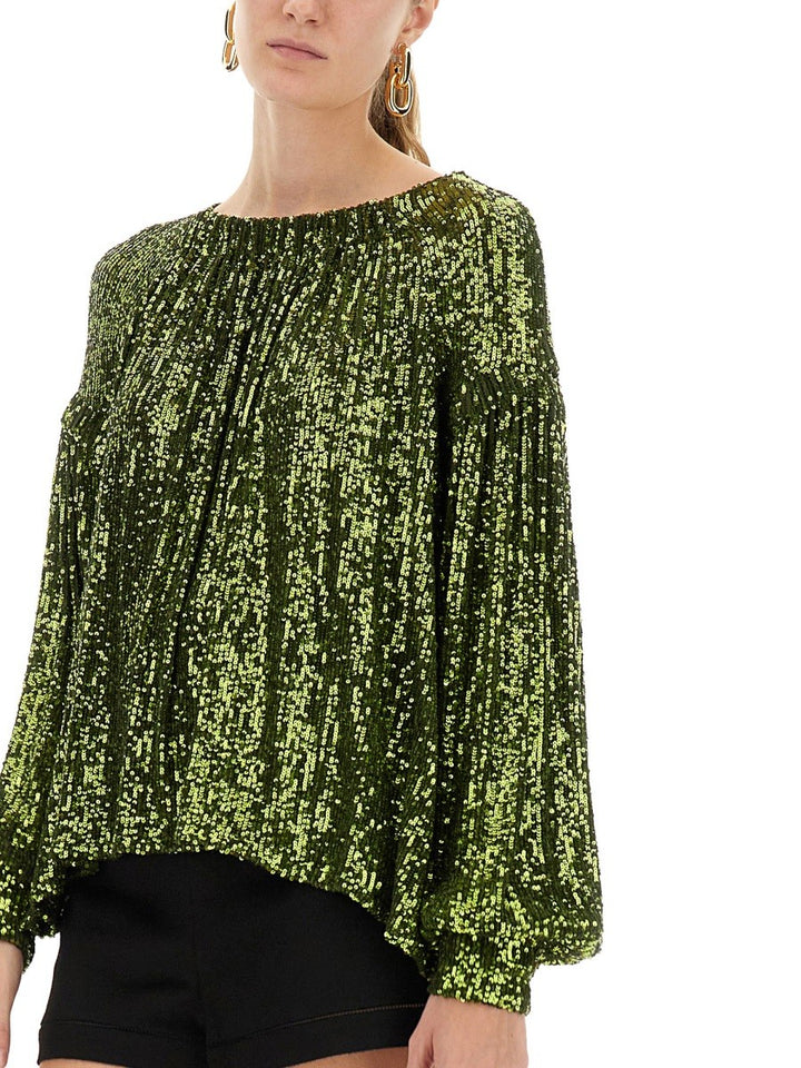 SEQUIN BLOUSE