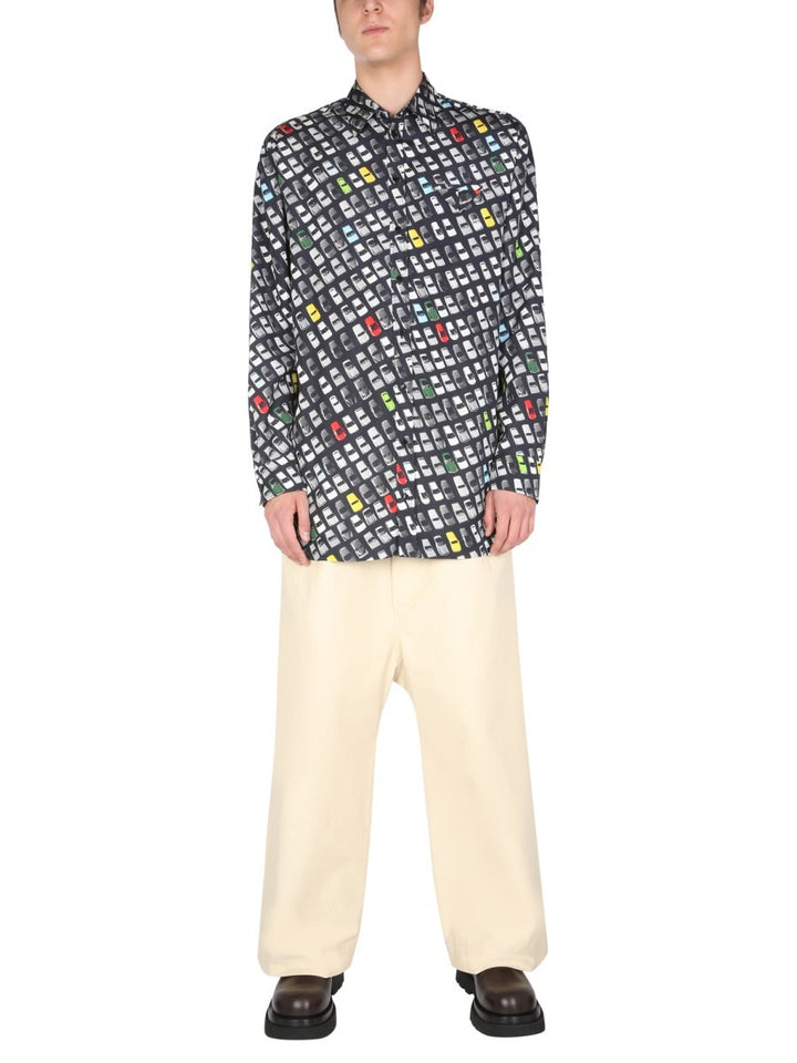 SHIRT WITH ALLOVER PRINT