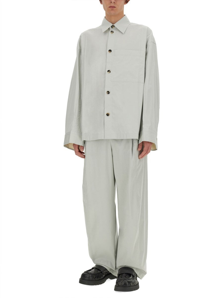 SILK AND COTTON PANTS