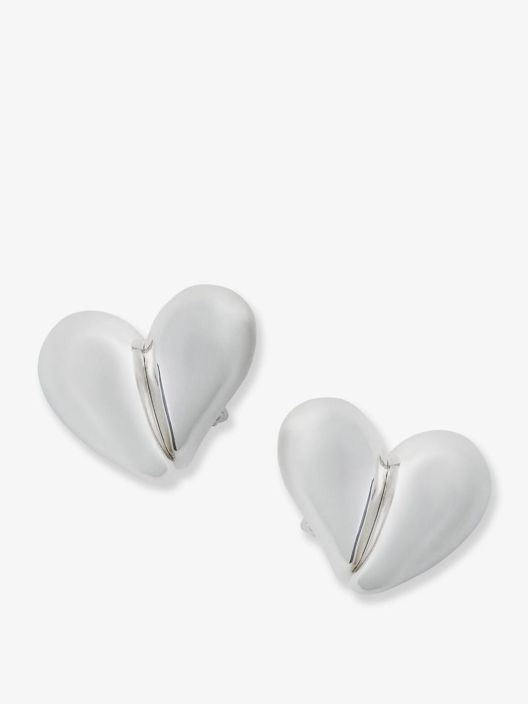Silver earrings