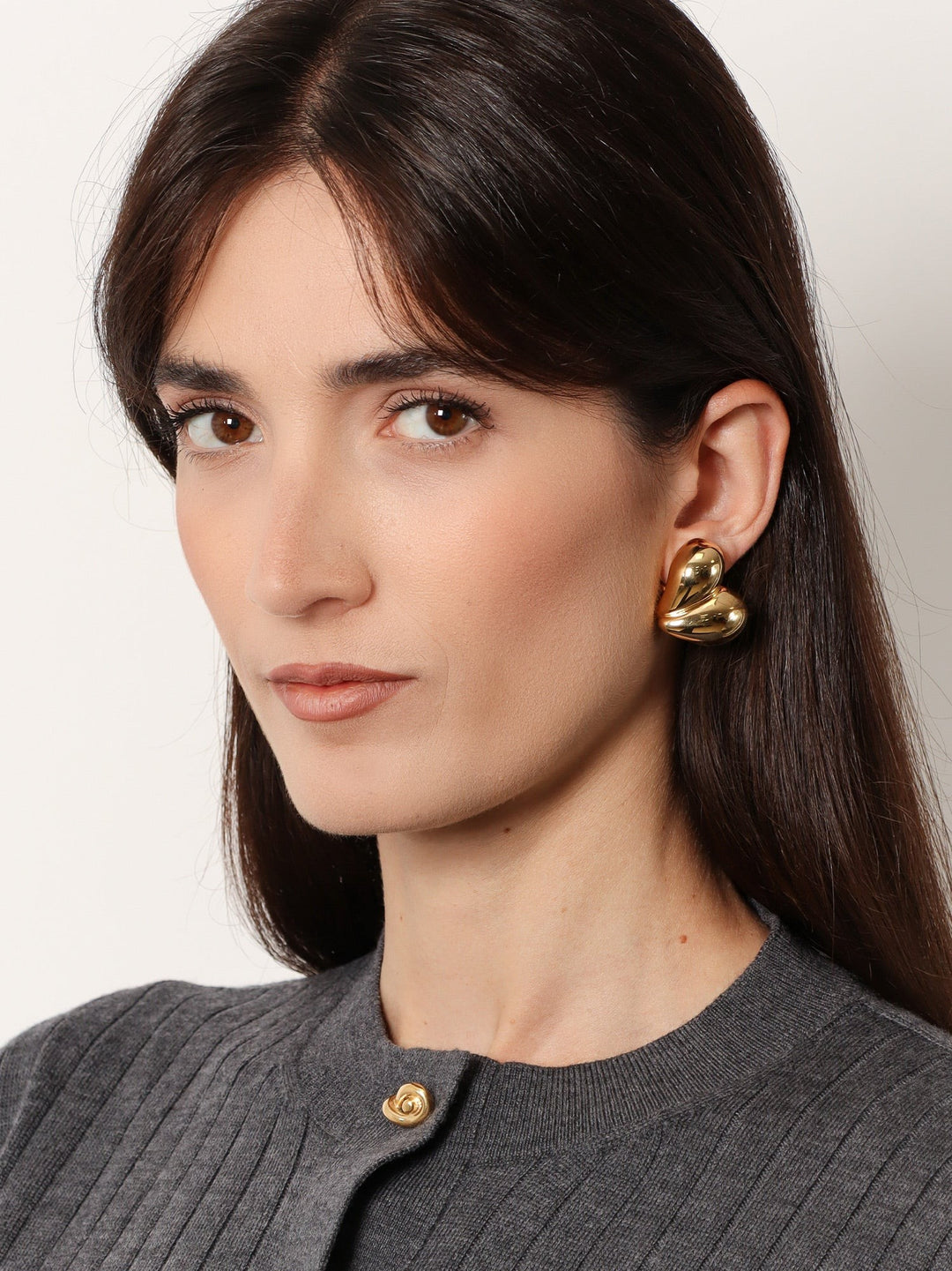 Silver earrings