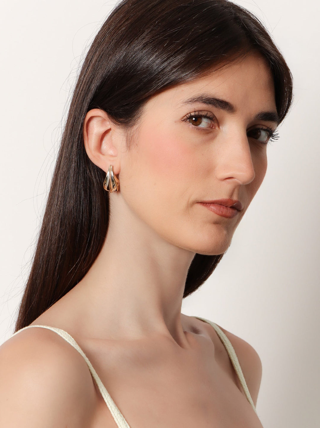 Silver earrings
